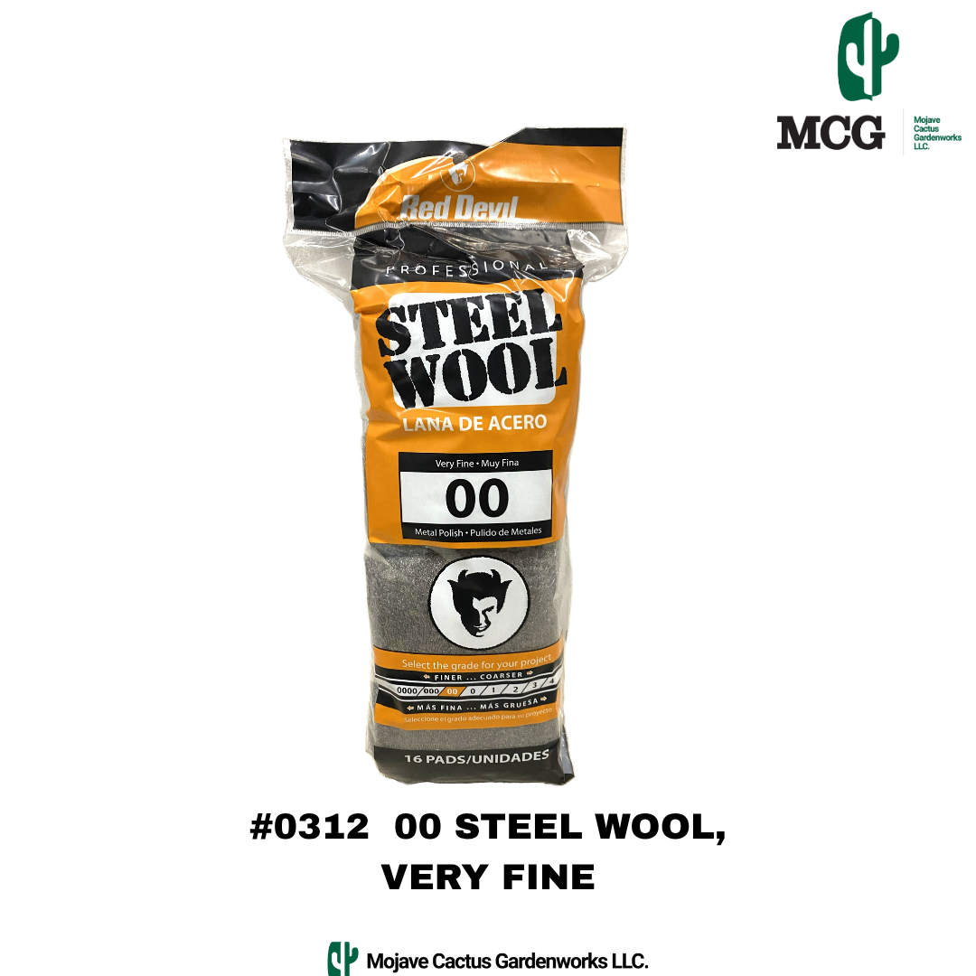 RED DEVIL 00 STEEL WOOL VERY FINE 16 pc