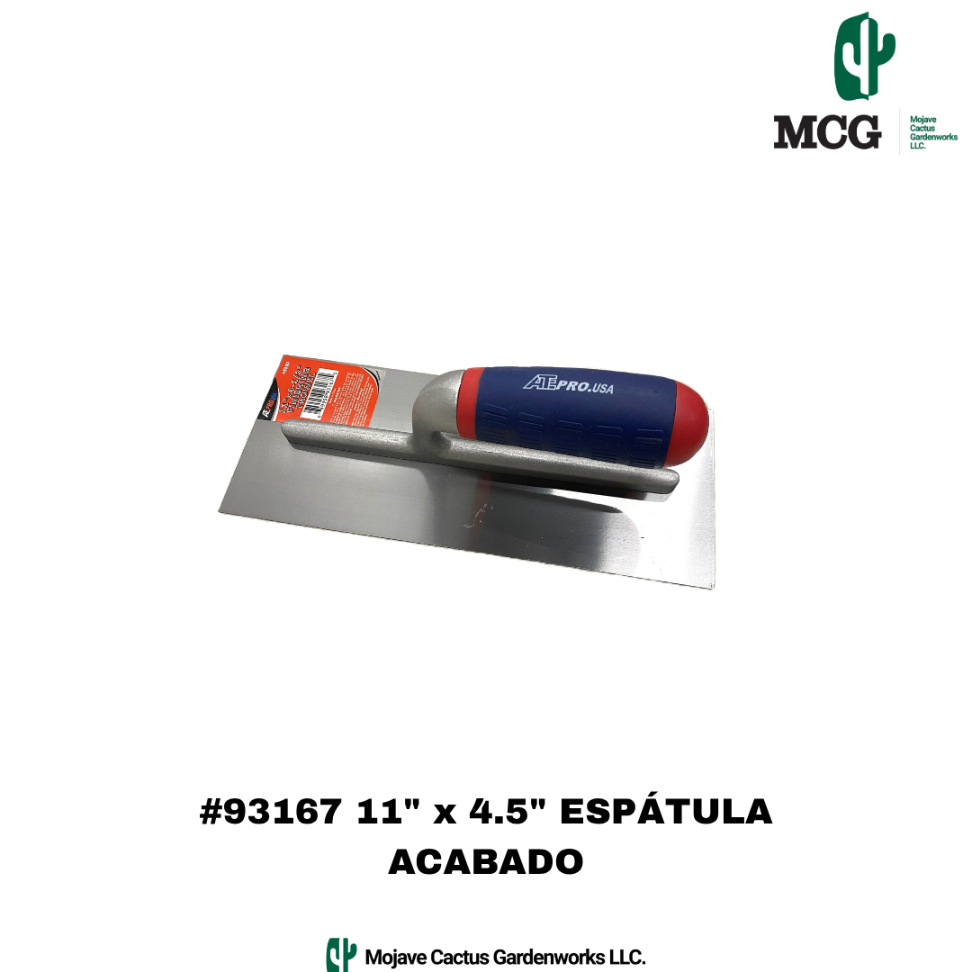 11" x 4 1/2" PLASTERING TROWEL