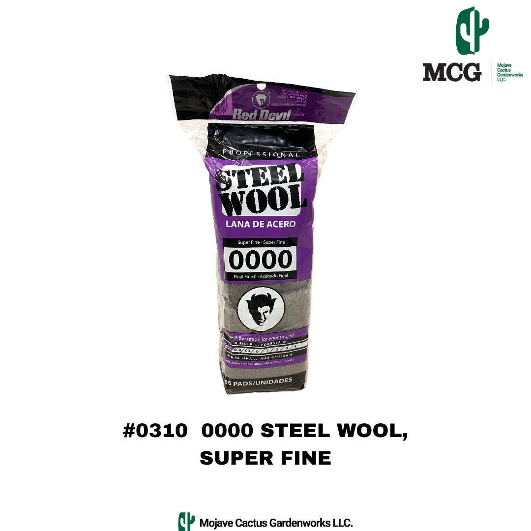 RED DEVIL 0000  STEEL WOOL SUPER FINE 16 pc