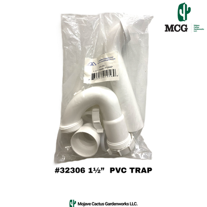 #32306  1 1/2"  PVC TRAP