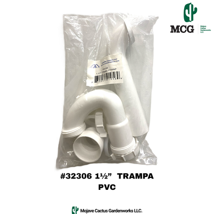 #32306  1 1/2"  PVC TRAP