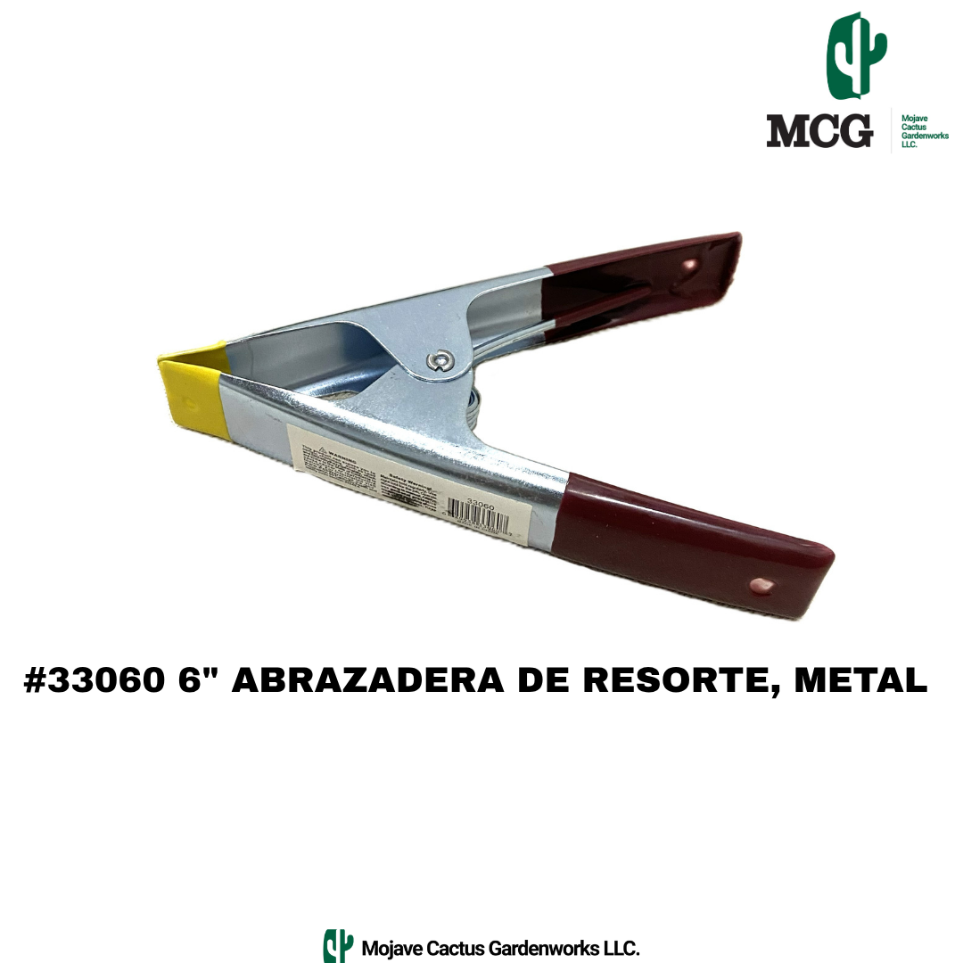 6" METAL SPRING CLAMP