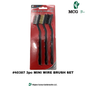 3 pc MINI WIRE BRUSH SET