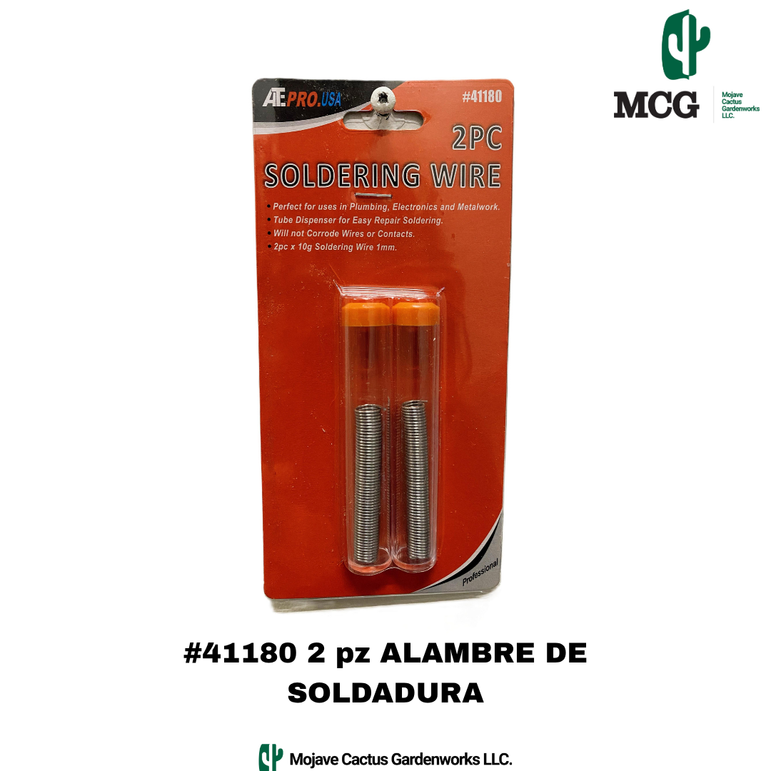 2PC SOLDERING WIRE