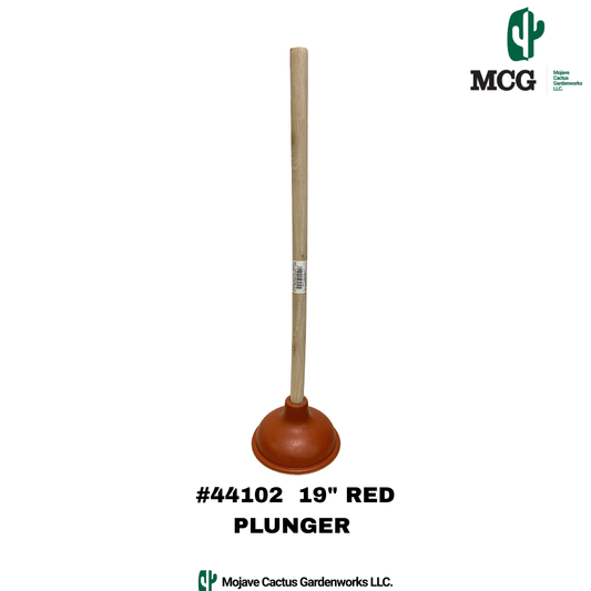 19" RED PLUNGER