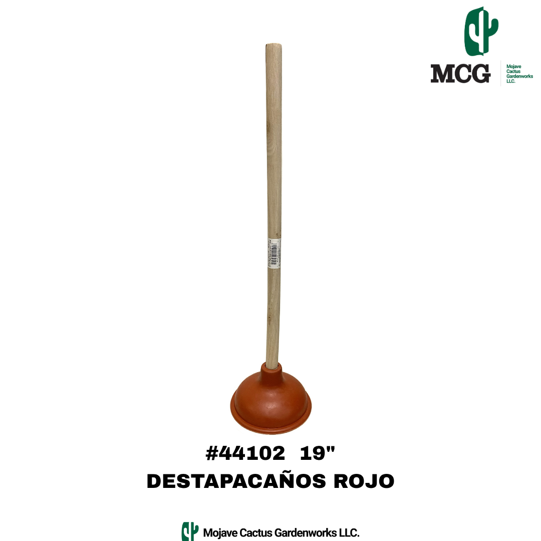 19" RED PLUNGER