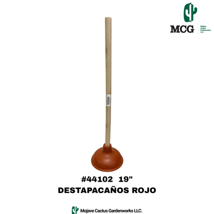 19" RED PLUNGER