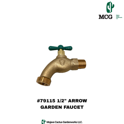 1/2" ARROW GARDEN FAUCET