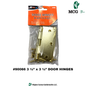 3 1/2" x 3 1/2" DOOR HINGES (SET OF 2)