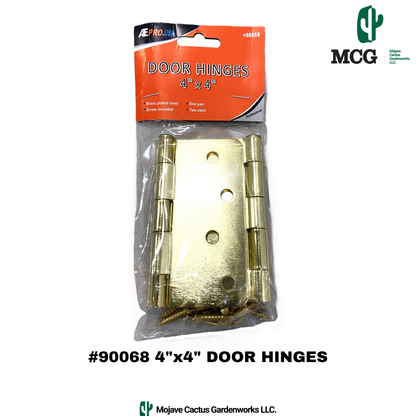 4" x 4" DOOR HINGES (SET OF 2)