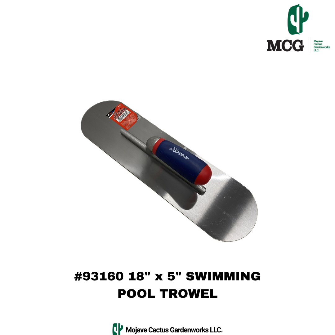18" x 5" SWIMMING POOL TROWEL