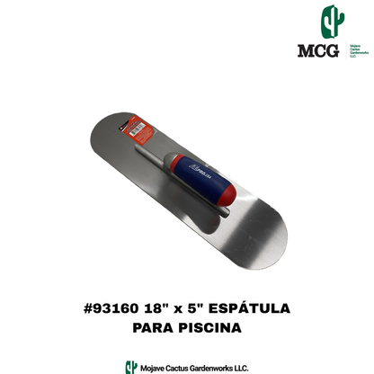 18" x 5" SWIMMING POOL TROWEL