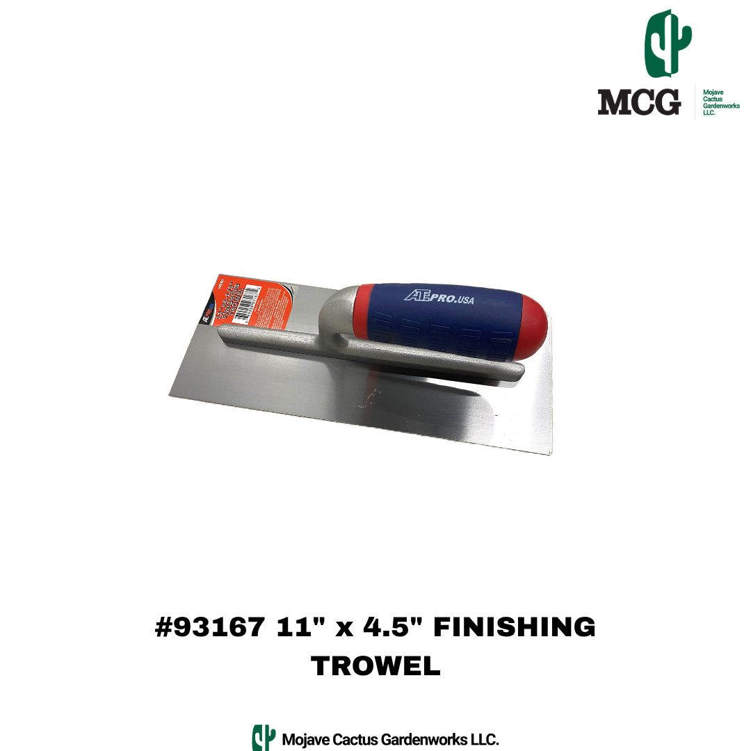 11" x 4 1/2" PLASTERING TROWEL