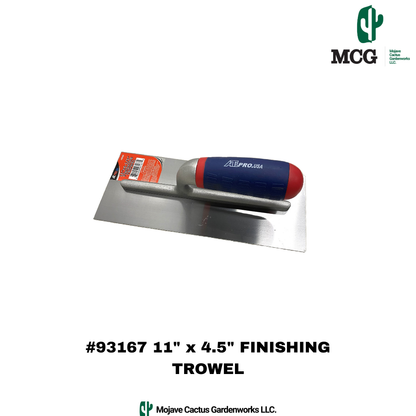 11" x 4 1/2" PLASTERING TROWEL