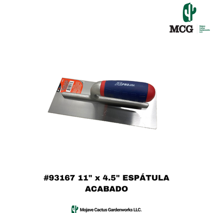 11" x 4 1/2" PLASTERING TROWEL