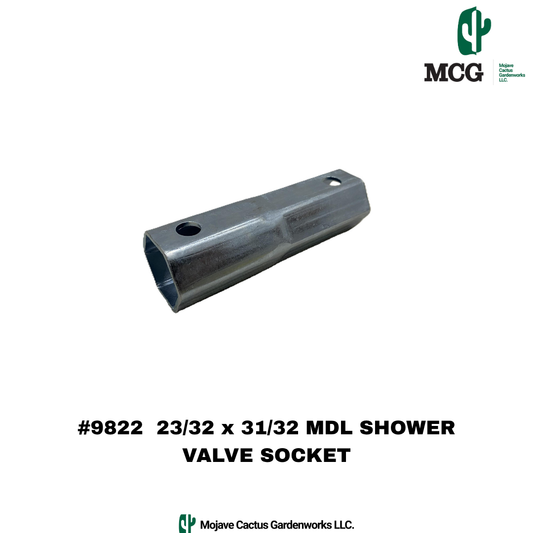 SHOWER VALVE SOCKET 23/32 x 31/32